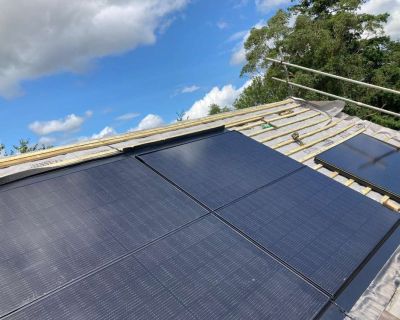 installation of solar panels 