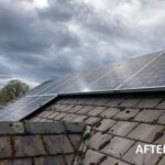 Professional solar panel cleaning restoring peak energy production.