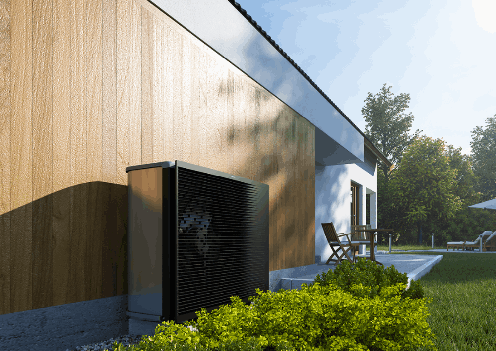 Heat Pump - energy-efficient heating technology for homes.