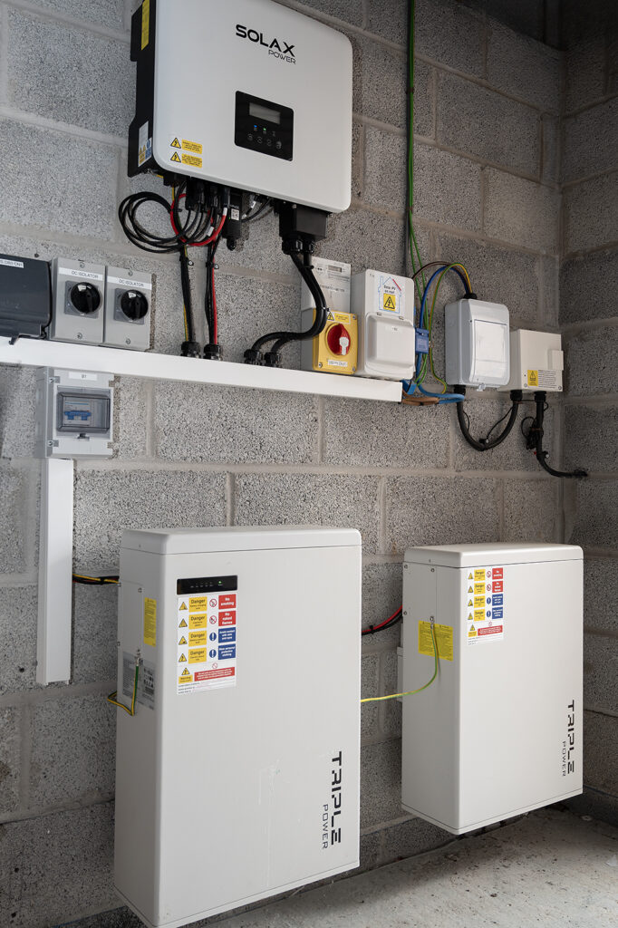 Battery storage solution installed by Solar Save Renewables in Wales