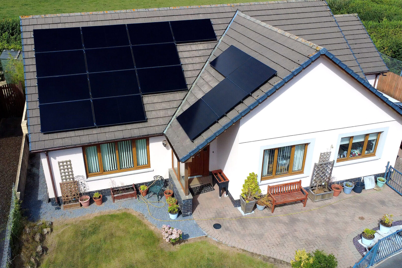 Residential solar panels installation Carmarthen